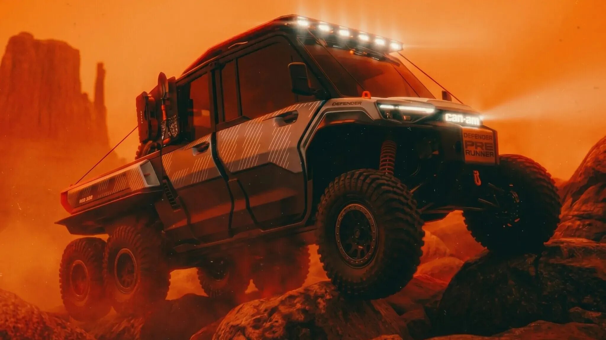 У фирмы BRP появился экстремальный пикап Defender