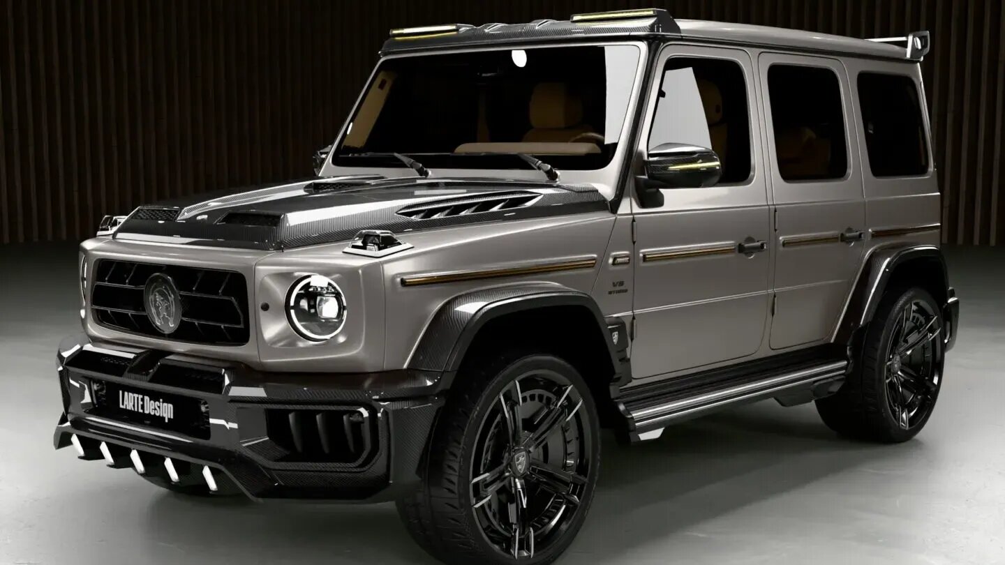 Гелендваген получил странный обвес от Larte Design в стиле Mansory
