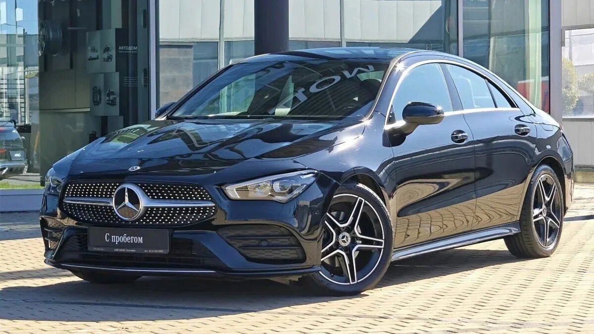 Шестилетний Mercedes-Benz CLA с пробегом 2800 км продают дороже, чем он стоил новым