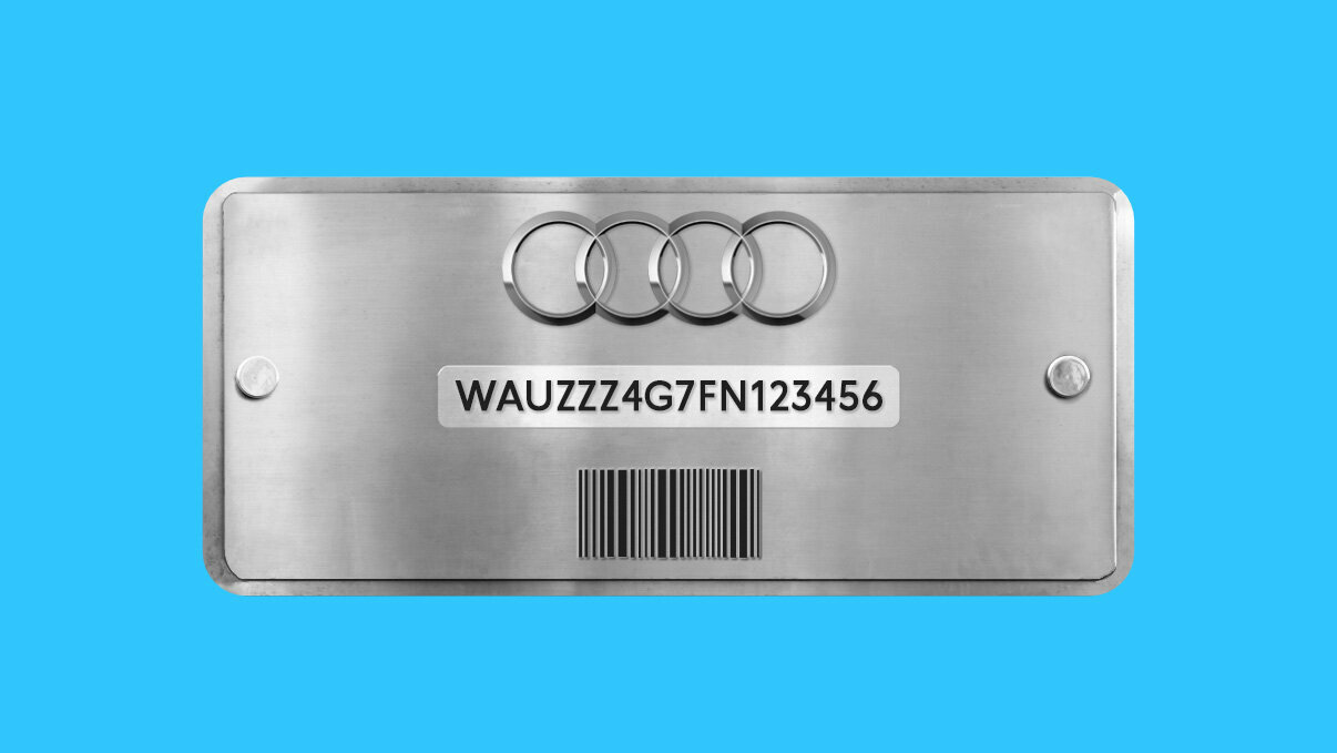 Как расшифровать VIN Audi