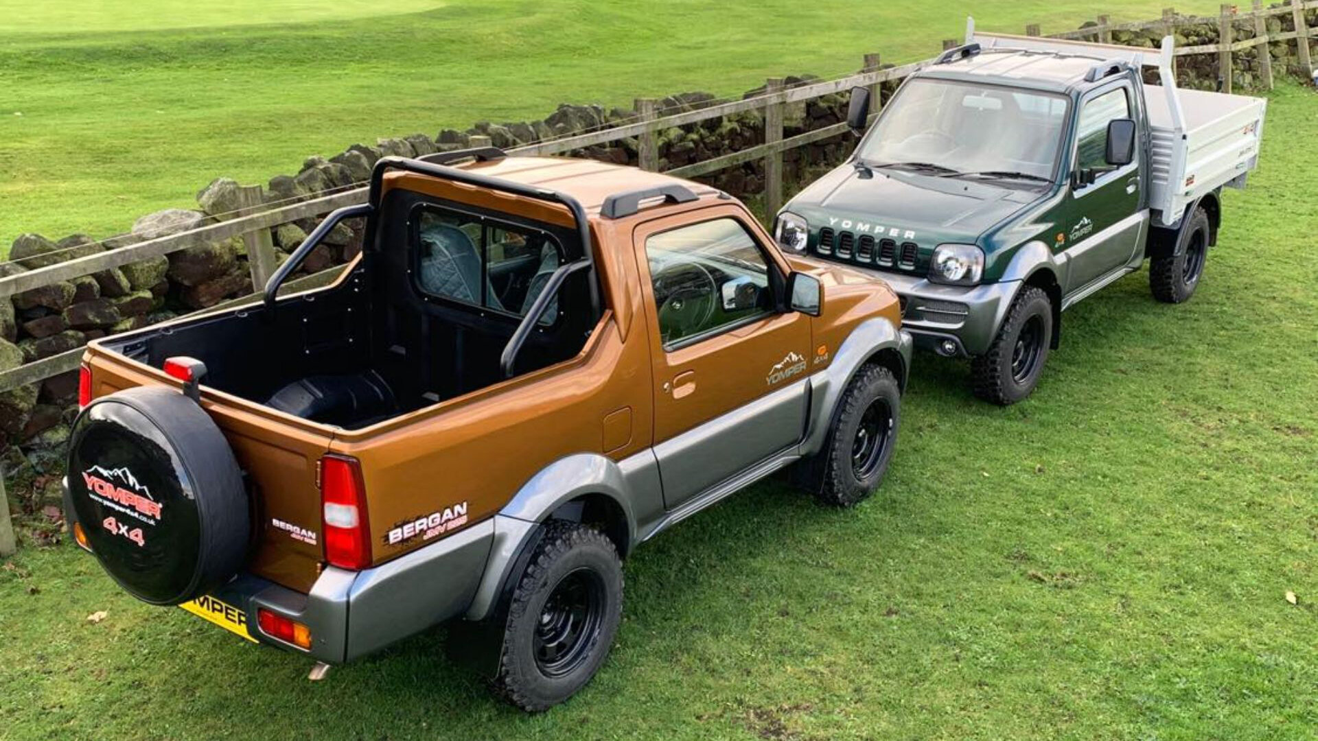 Старый Suzuki Jimny превратили в пикап и будут продавать