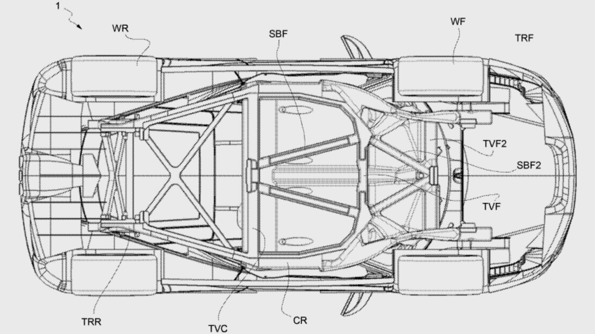 Ferrari запатентовала конструкцию первого электрического суперкара