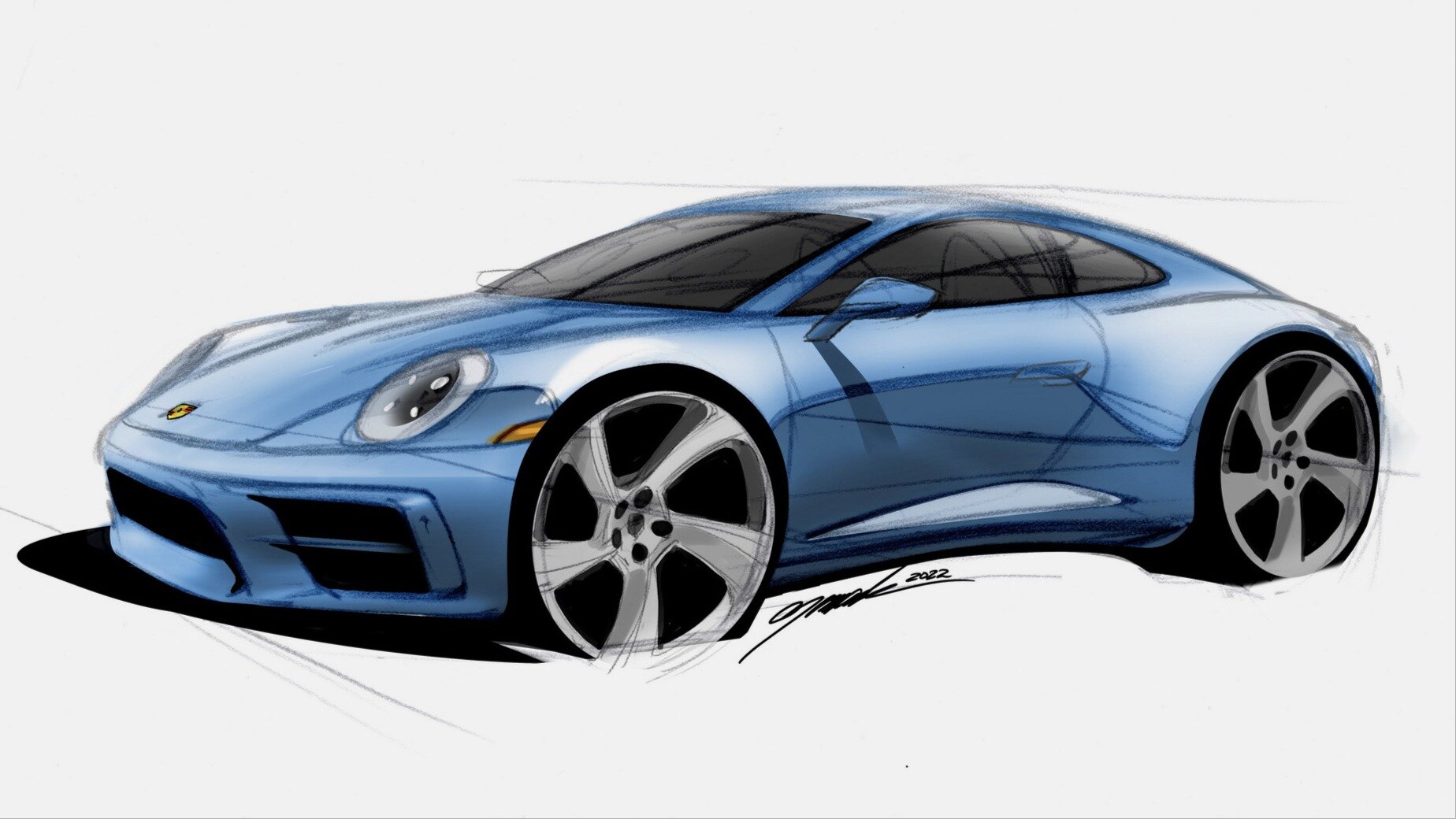 Porsche выставит на аукцион «мультяшный» 911 из фильма «Тачки»