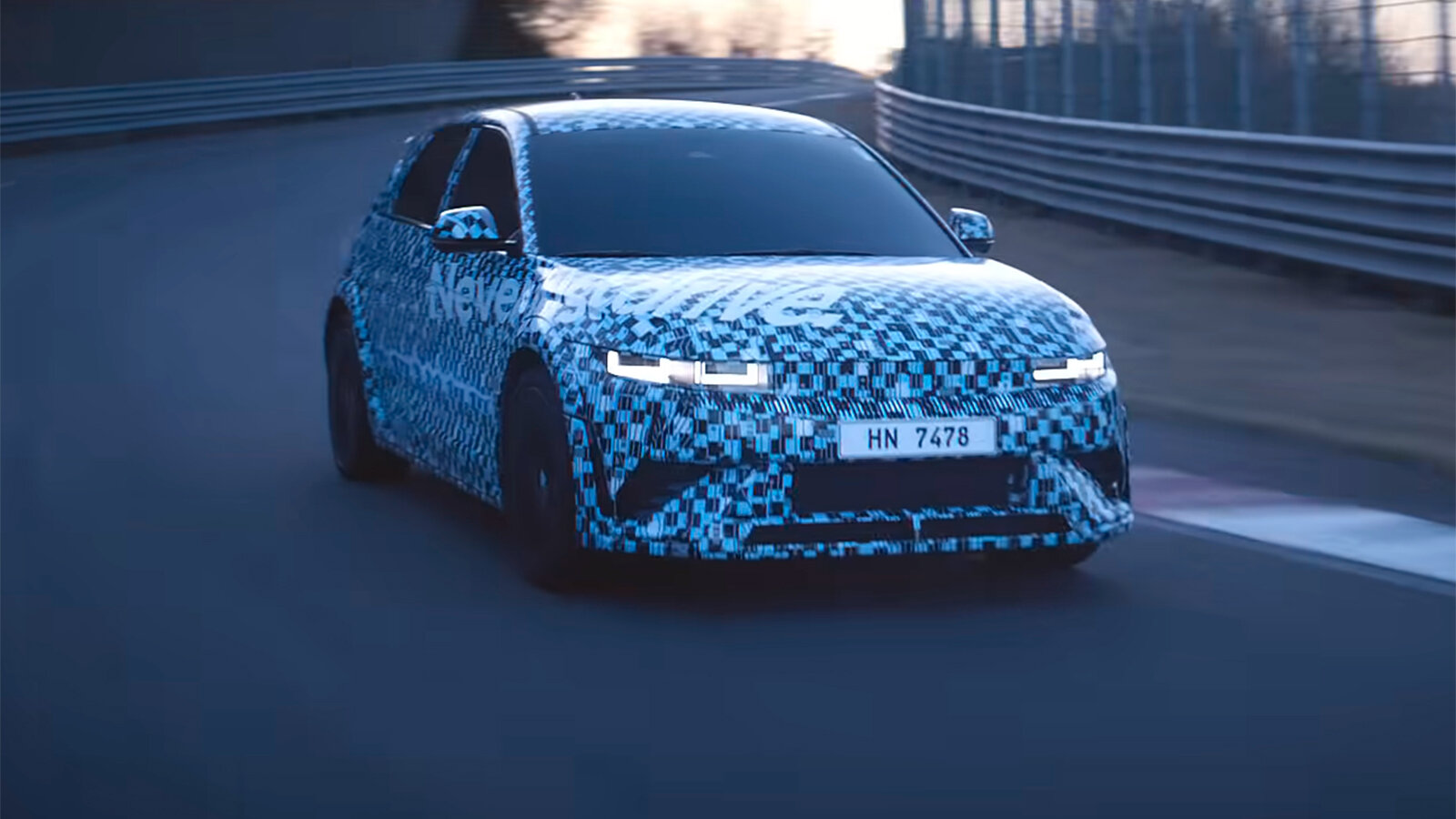 Компания Hyundai дала послушать фейковый выхлоп электрического спорткара Ioniq 5 N