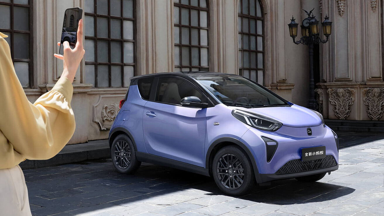 В Китае объявили цены на электрокар Chery eQ1, который ждут в России