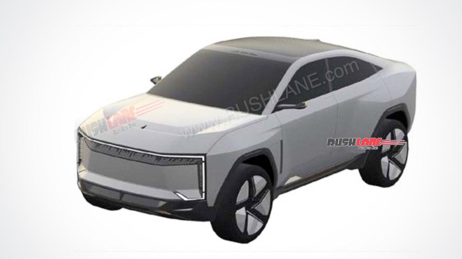 Индийская Mahindra запатентовала дизайн купеобразного кроссовера XUV.e9