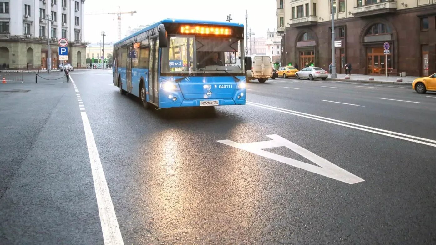 Ещё 9 километров выделенных полос появится в Москве 14 сентября