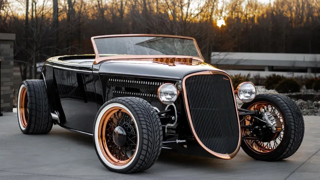 С молотка уйдёт хот-род в стиле стимпанк на базе Ford 1933 года