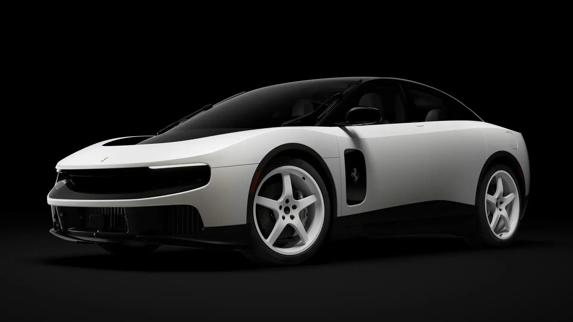 Первый экземпляр электрокара Ferrari Luce продадут с аукциона