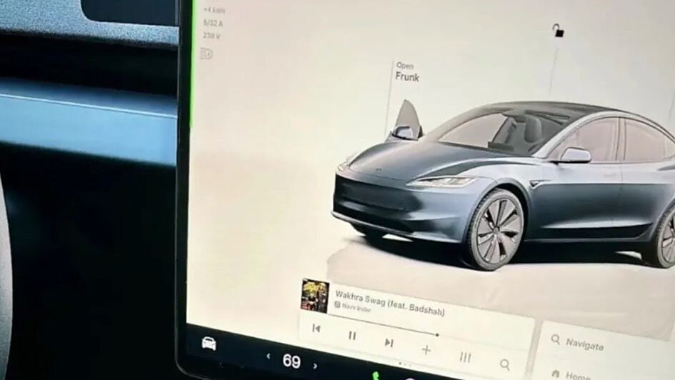 Рассекречены внешность и интерьер обновлённой Tesla Model Y