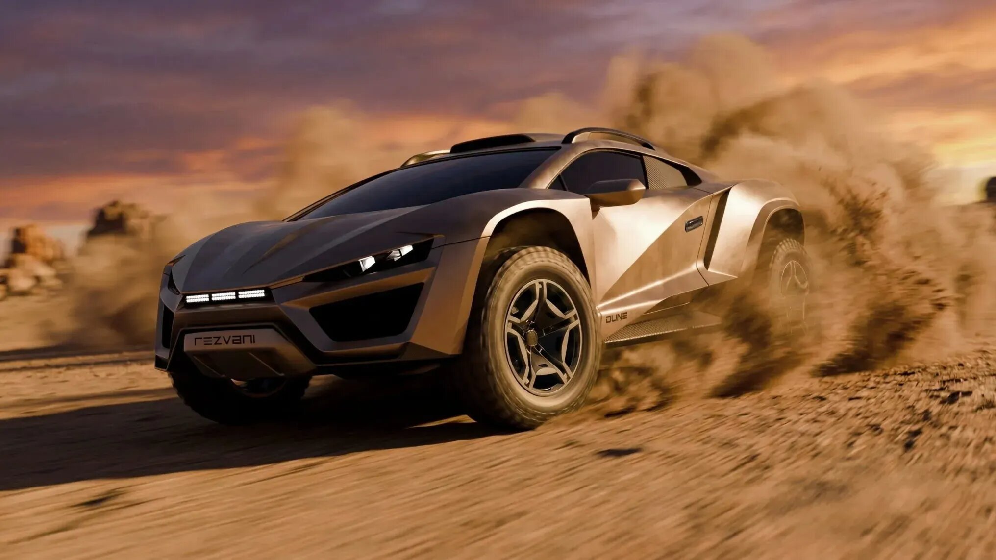 Суперкар Lamborghini Huracan Sterrato стал экстремальным внедорожником Rezvani