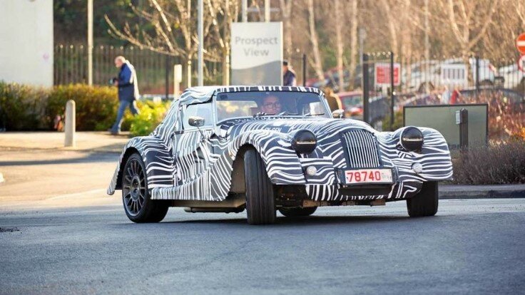 Шпионы сняли новый Morgan с самым бесполезным в мире камуфляжем