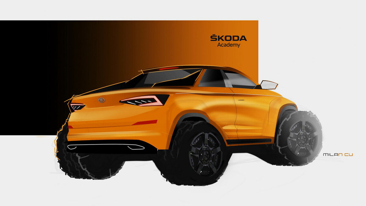 Студенты превратят Skoda Kodiaq в пикап