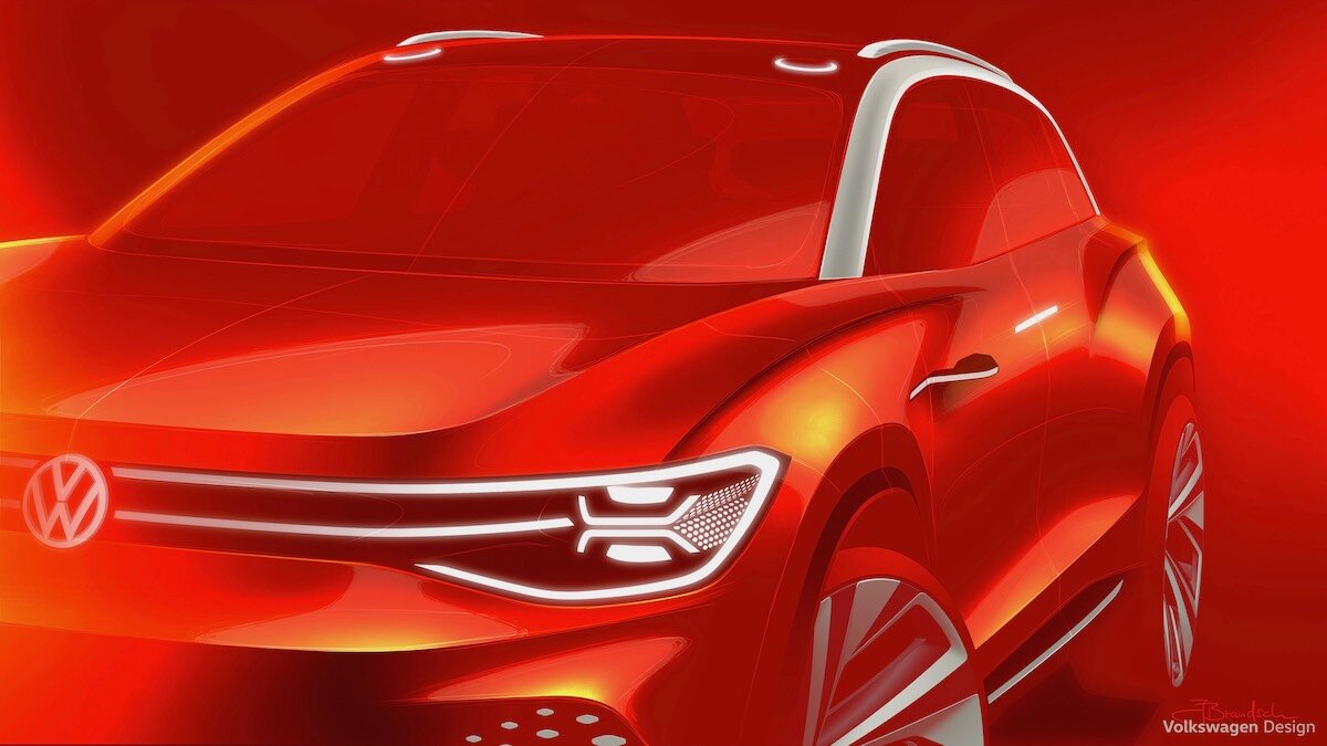 Большой электрический кроссовер Volkswagen покажут в Шанхае
