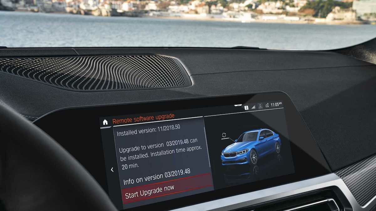 BMW выпустила первый апдейт для новейшей мультимедийки