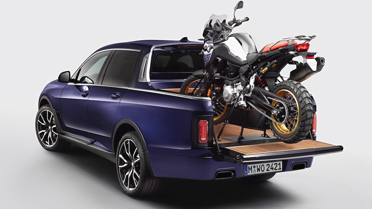 BMW X7 превратили в пикап