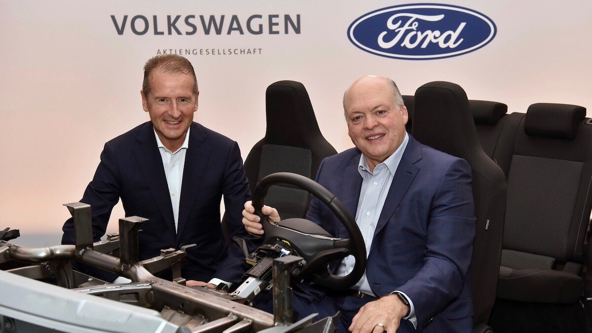 Ford позаимствует платформу VW для электромобилей