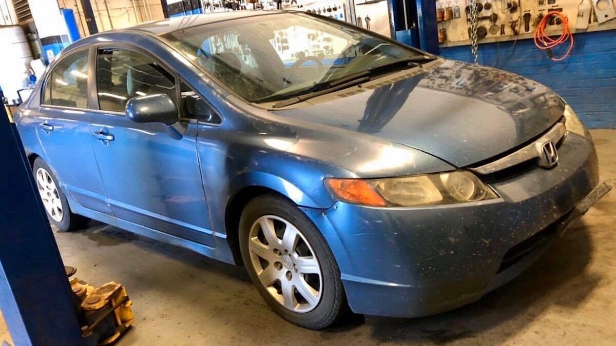 Найден 13-летний Honda Civic с пробегом 1,6 миллиона километров