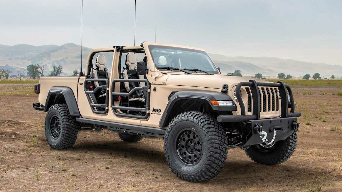 Создатели Хаммера показали военный Jeep Gladiator