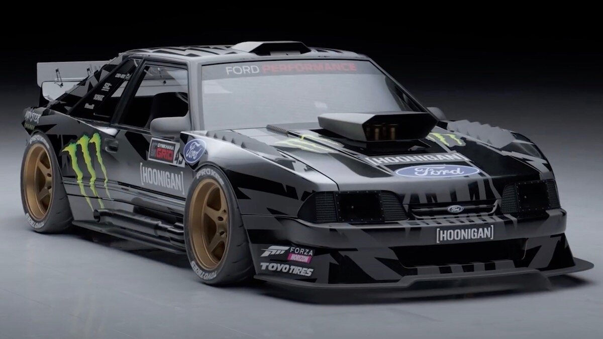 Оцените новую машину Кена Блока: Mustang из восьмидесятых
