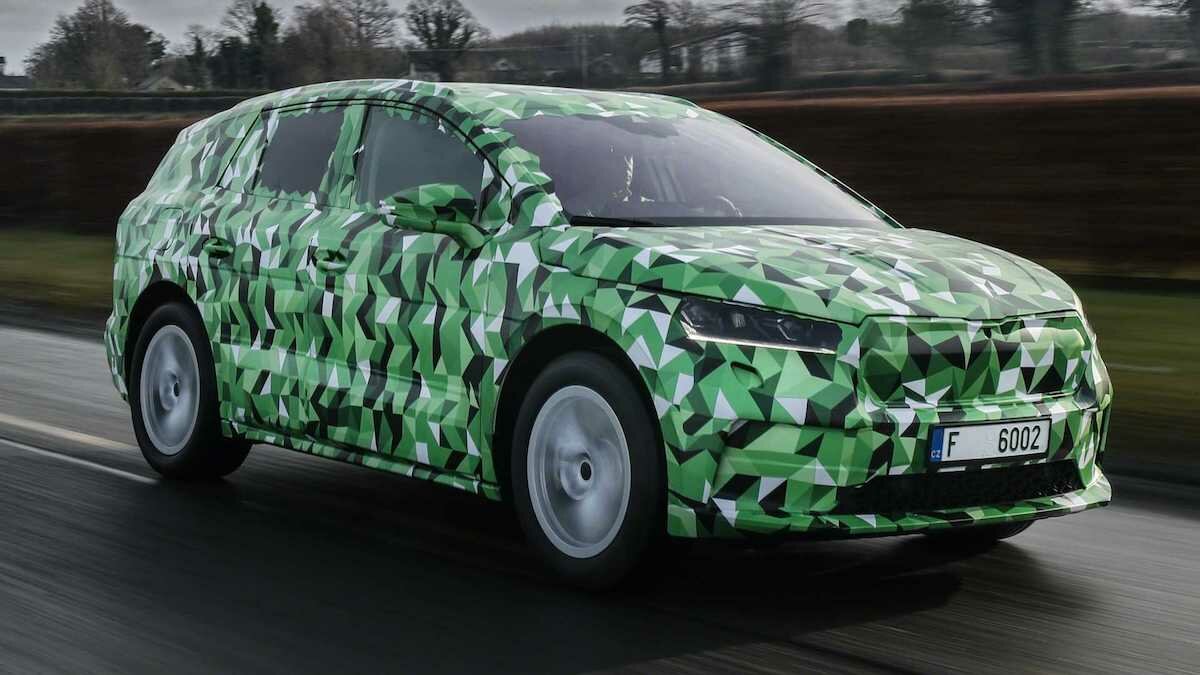 Первый электрокроссовер Skoda: RS-версия и задний привод
