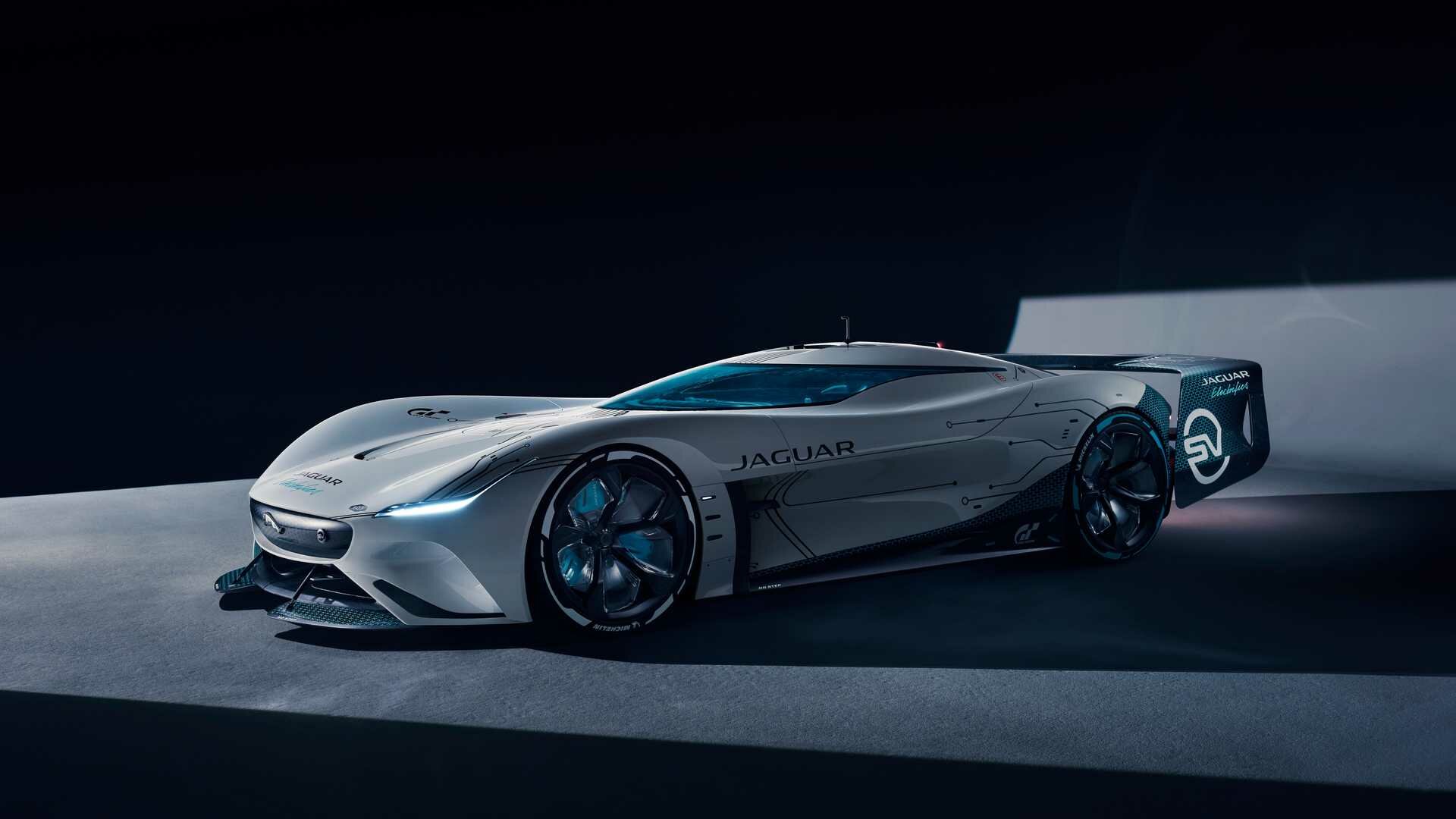Представлен виртуальный гиперкар Jaguar: у него четыре электромотора мощностью 1903 силы