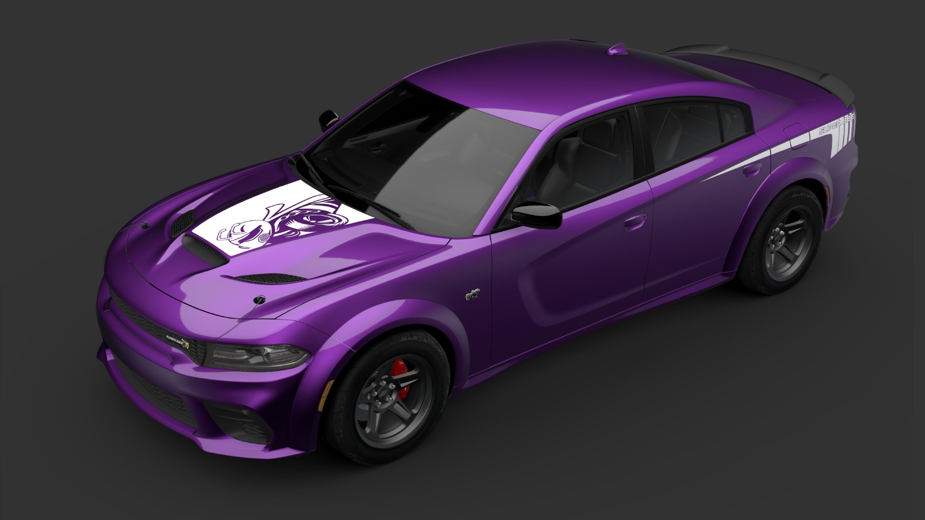 Dodge Charger получил ярко-фиолетовую «прощальную» версию