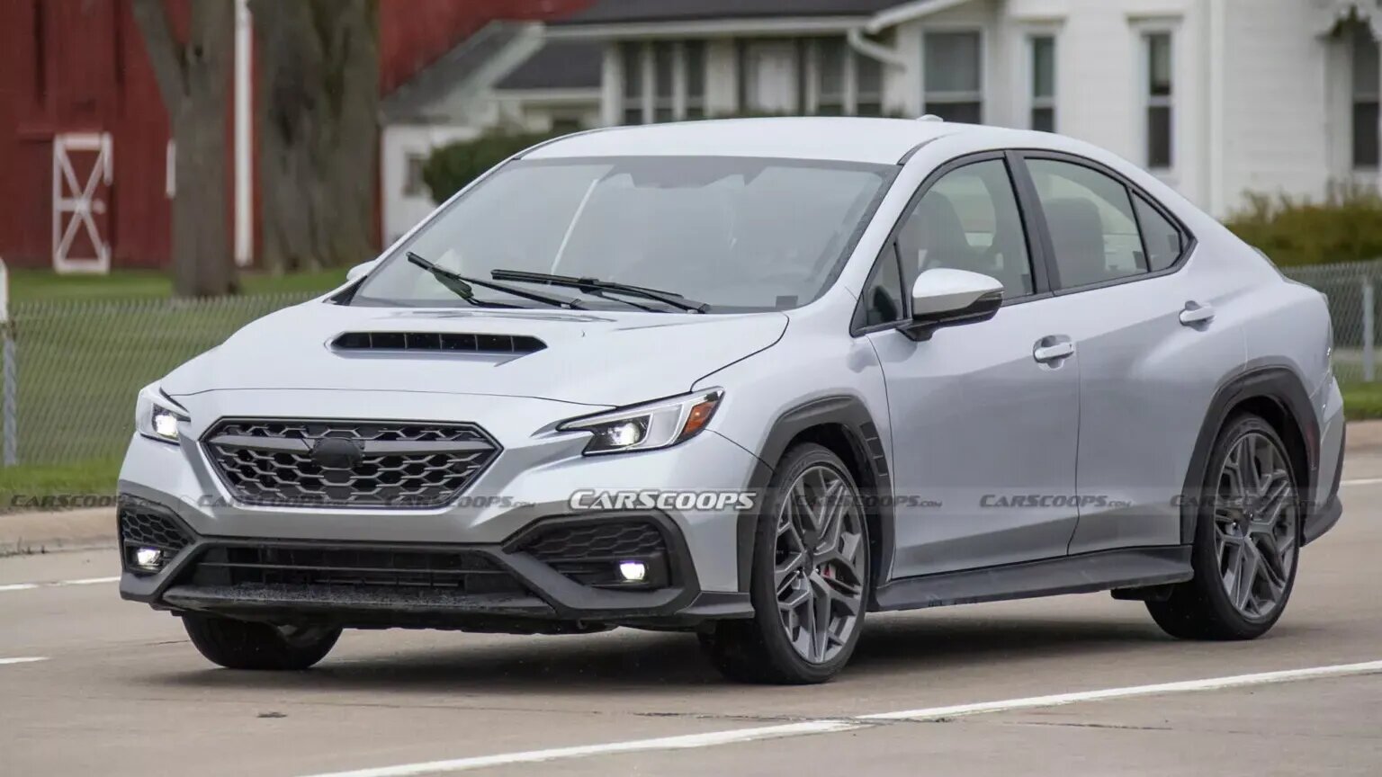 Subaru тестирует странный прототип: возможно, это новый WRX STI