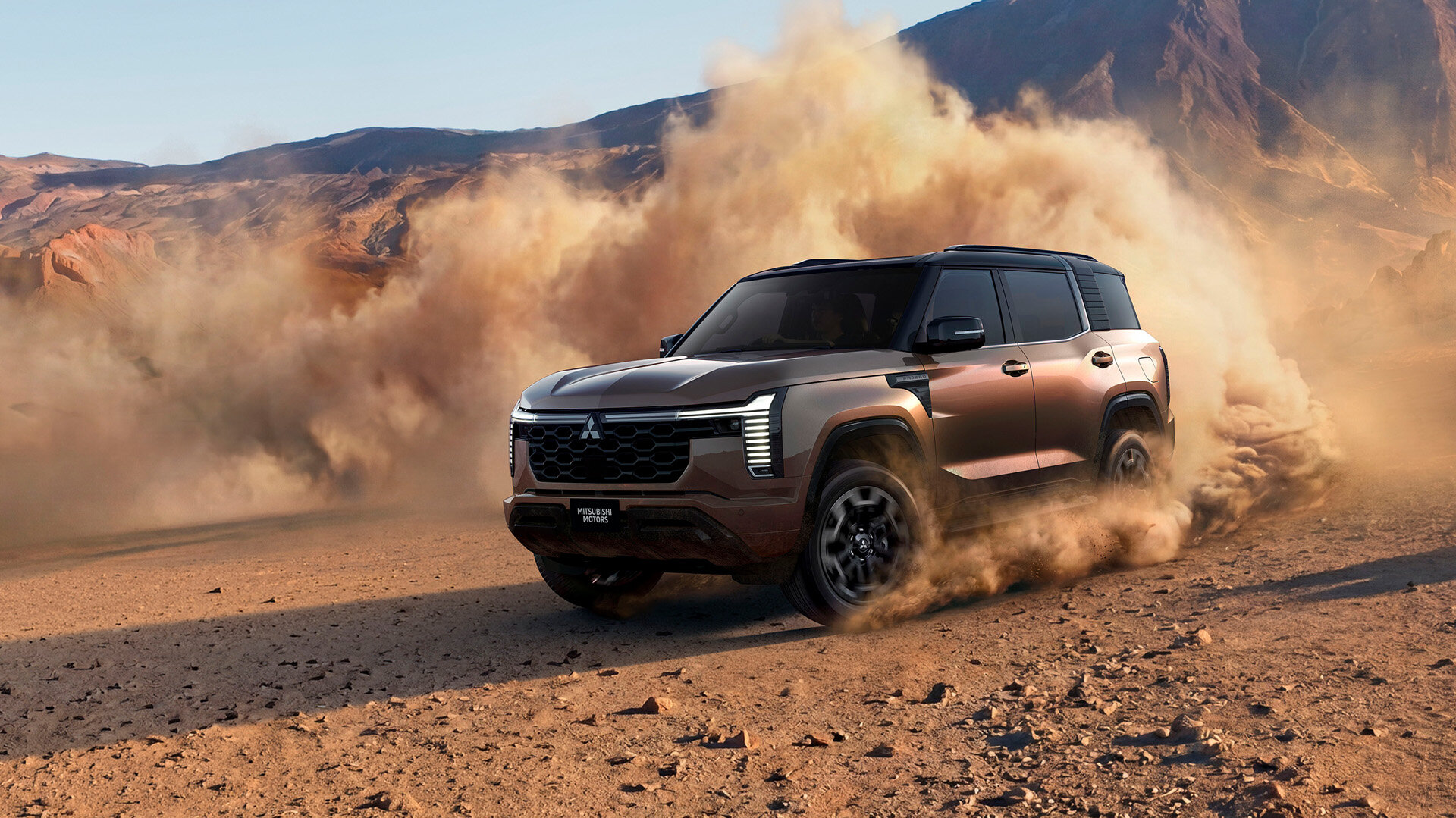 Mitsubishi рассекретила новый Pajero: рама, дизель и полный привод