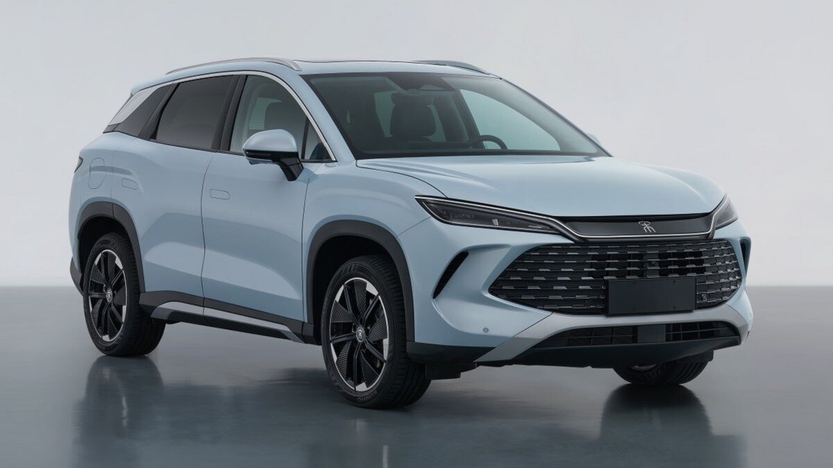 Новый гибридный кроссовер BYD Song L DM-i проедет до 128 километров на одном заряде
