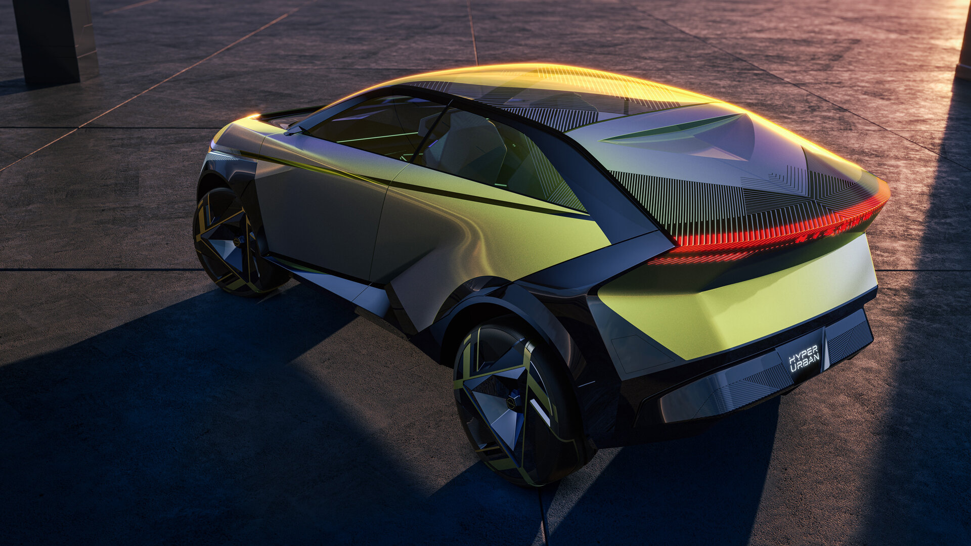 Nissan представил на концепте Hyper Urban дизайн своих будущих электрокаров