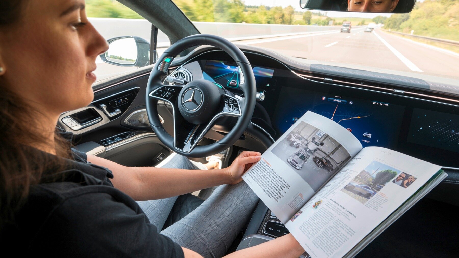Mercedes-Benz усовершенствовал систему Drive Pilot: выше скорость, больше возможностей