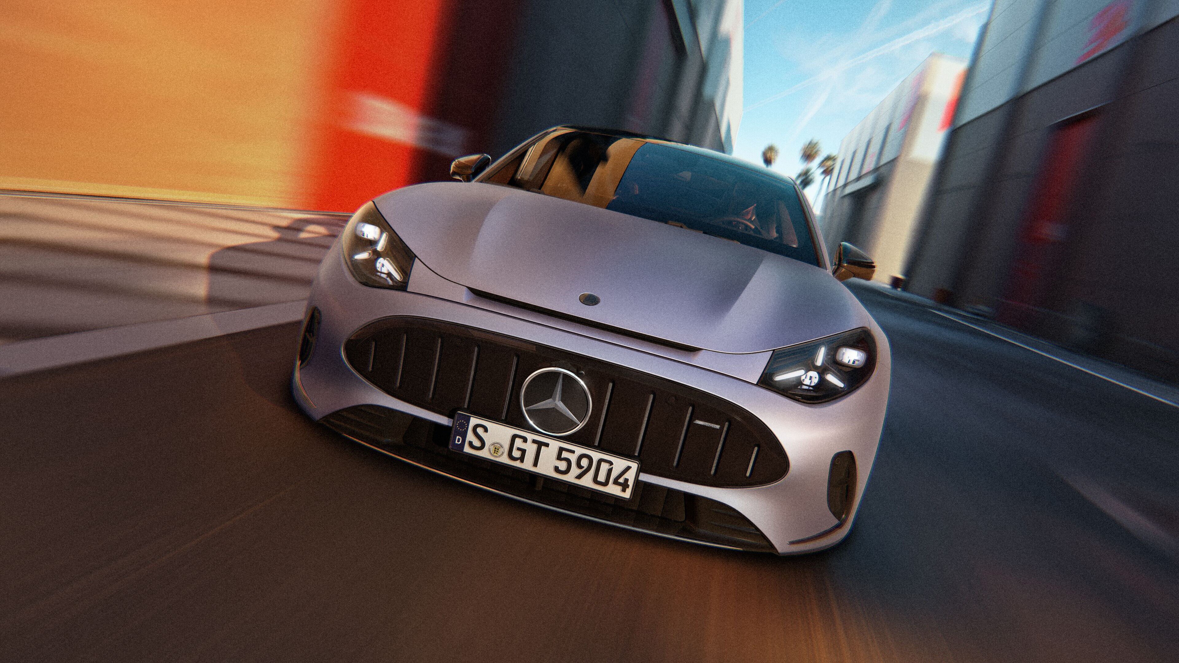 544 силы, 800 вольт и 800 км хода: представлена базовая версия Mercedes-AMG GT