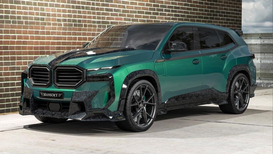 В Mansory доработали суперкроссовер BMW XM обвесом из кованого карбона