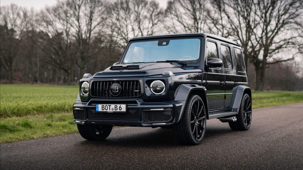 Ателье Brabus построило 900-сильный Гелик в стиле своей же лодки