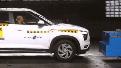 Кроссовер Hyundai Creta прошёл краш-тест, но только «на тройку»