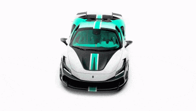 В Mansory добавили спайдеру Ferrari F8 сразу 160 сил и необычный окрас