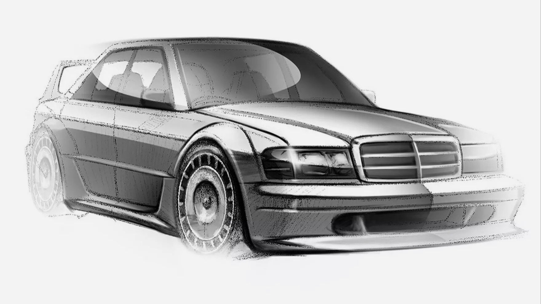 Культовый Mercedes-Benz 190E Evo II возродится как очень дорогой рестомод