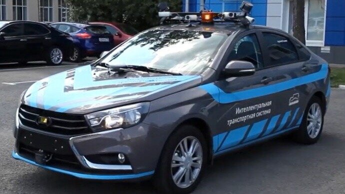В НАМИ показали систему, которая превращает любую Ладу в беспилотник