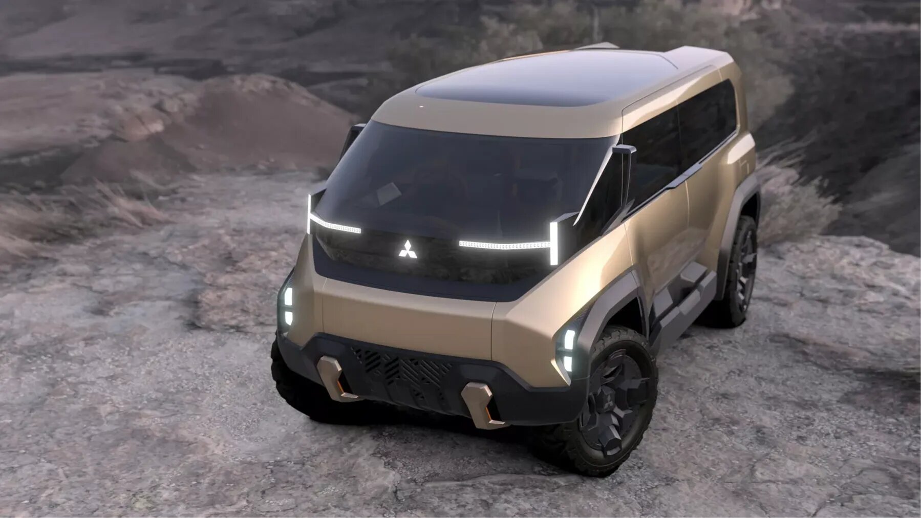 Представлена будущая Mitsubishi Delica с электромотором и виртуальной реальностью