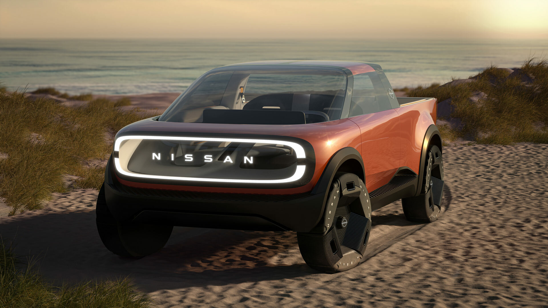 Nissan показал четыре необычных электрических концепта