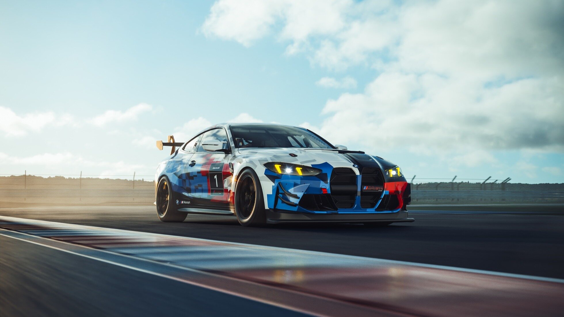 Обновлено экстремальное трековое купе BMW M4 GT4