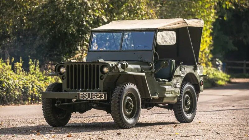 Willys 1944 года из фильмов Стивена Спилберга пустят с молотка