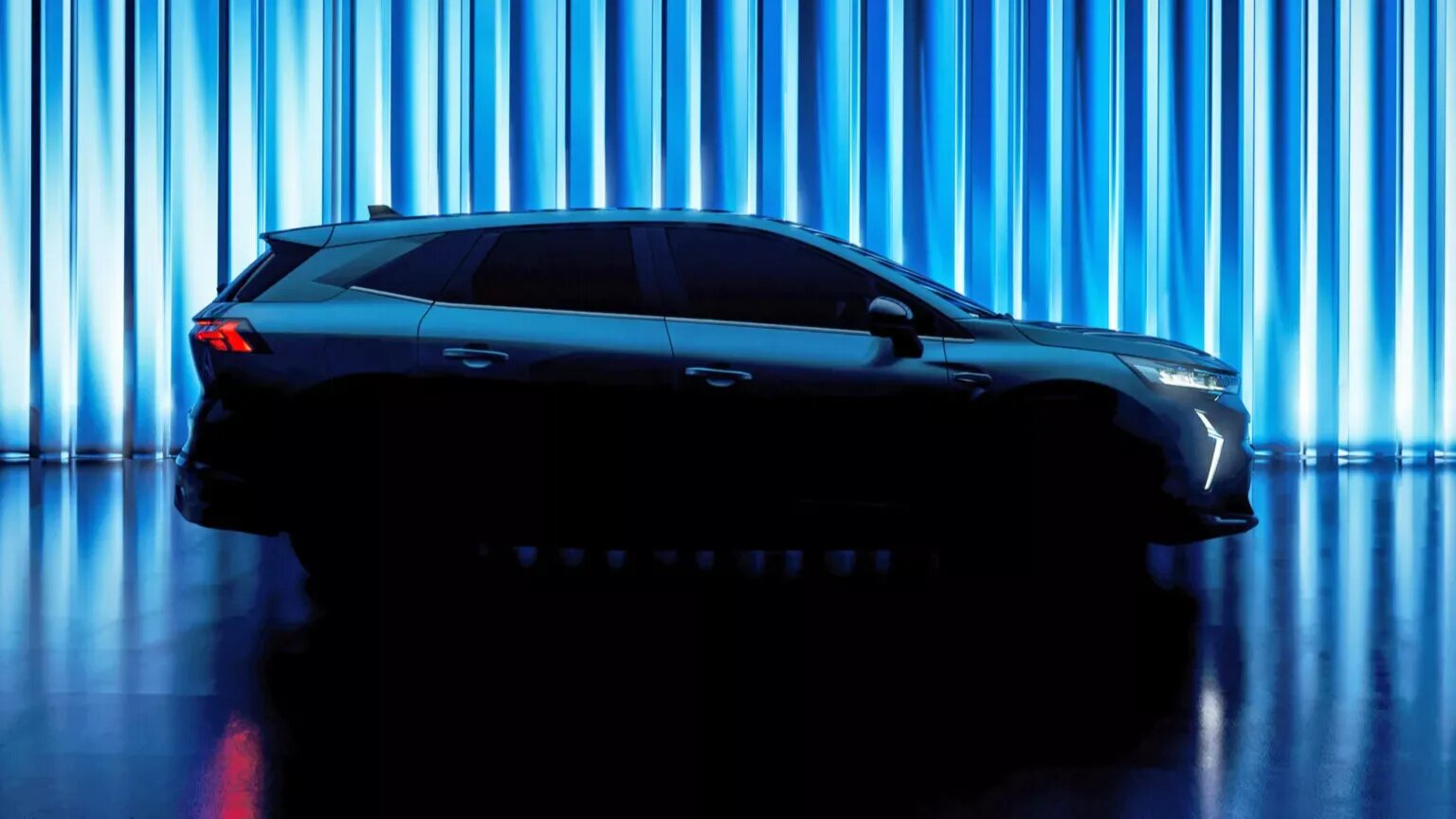 Гибридный кроссовер Renault Symbioz показали на тизерах