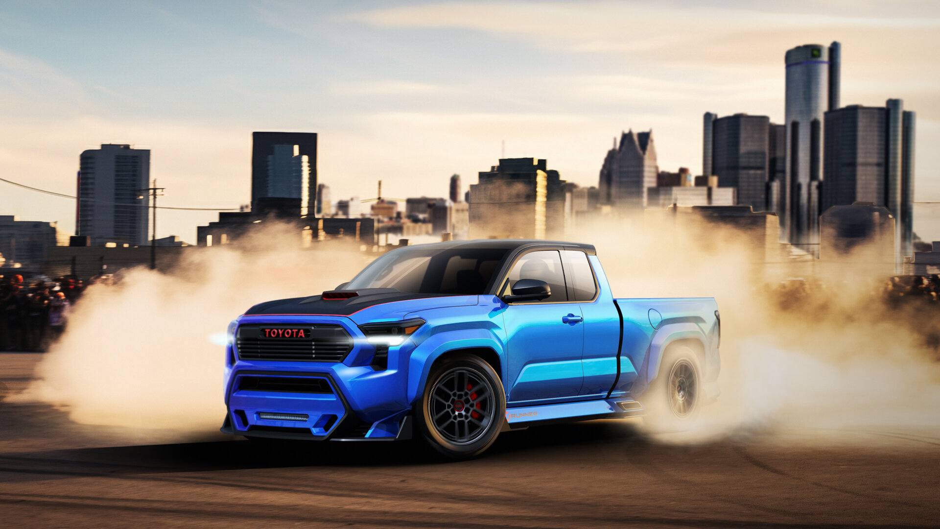Toyota представила спортивный пикап Tacoma X-Runner для асфальта