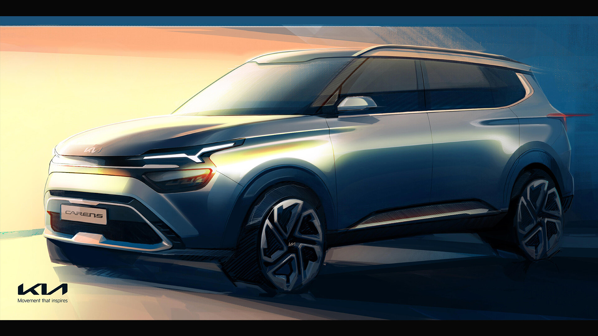 Конкурент семиместного кроссовера Hyundai Creta от Kia: первые изображения