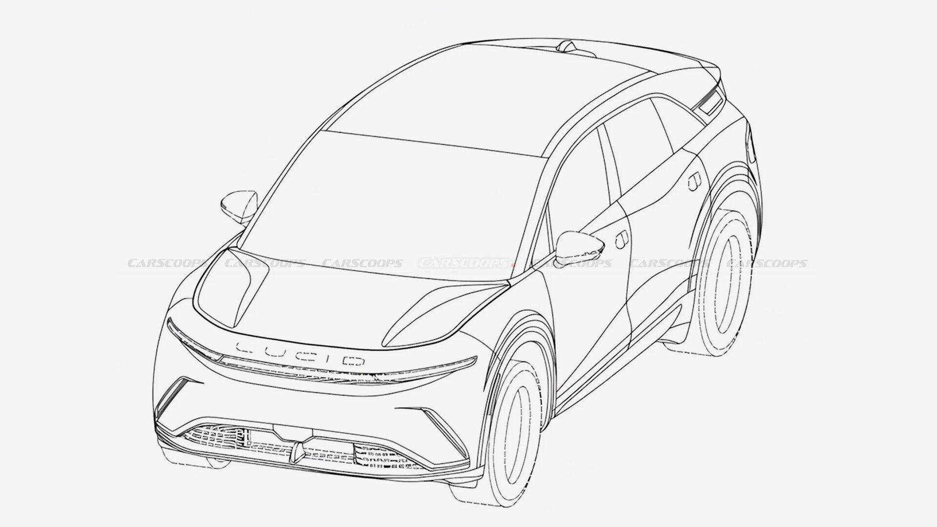 Конкурента Tesla Model Y от Lucid рассекретили на патентах