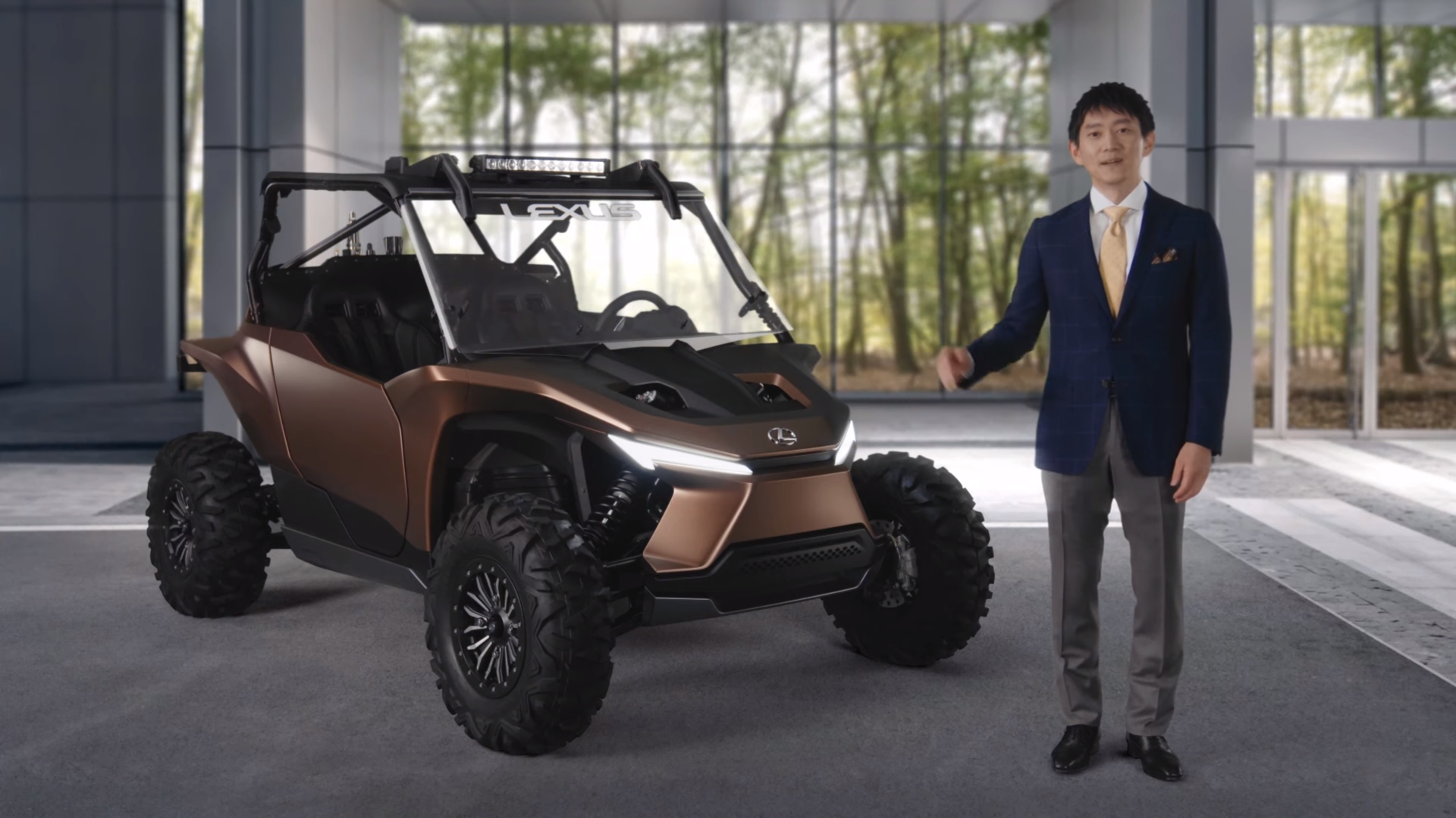 Lexus показал странный концепт для активного отдыха: это багги, работающий на водороде