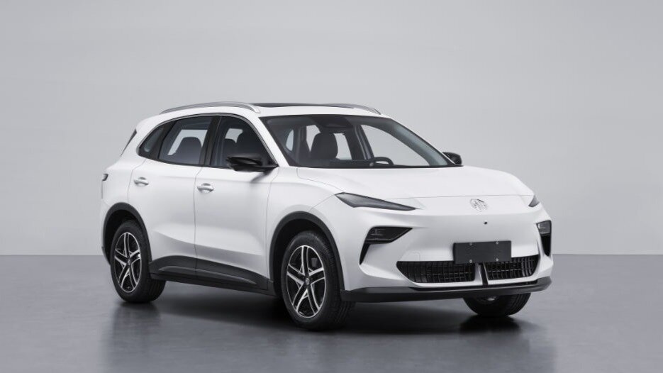 В Китае неожиданно рассекретили компактный электрокроссовер MG S5