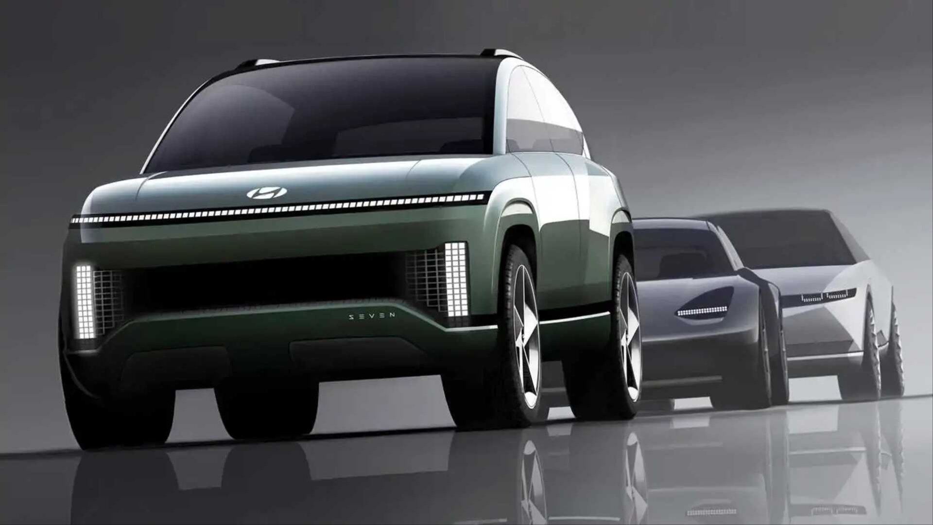 Hyundai покажет большой электрокроссовер Ioniq 9 в конце нынешнего года